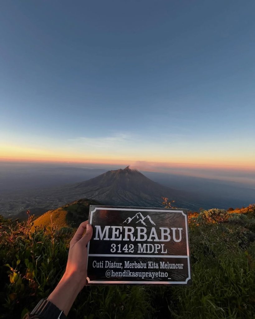 Wisata Gunung dengan Hutan Pinus Alera Adventure (SC IG hendikasuprayetno_)