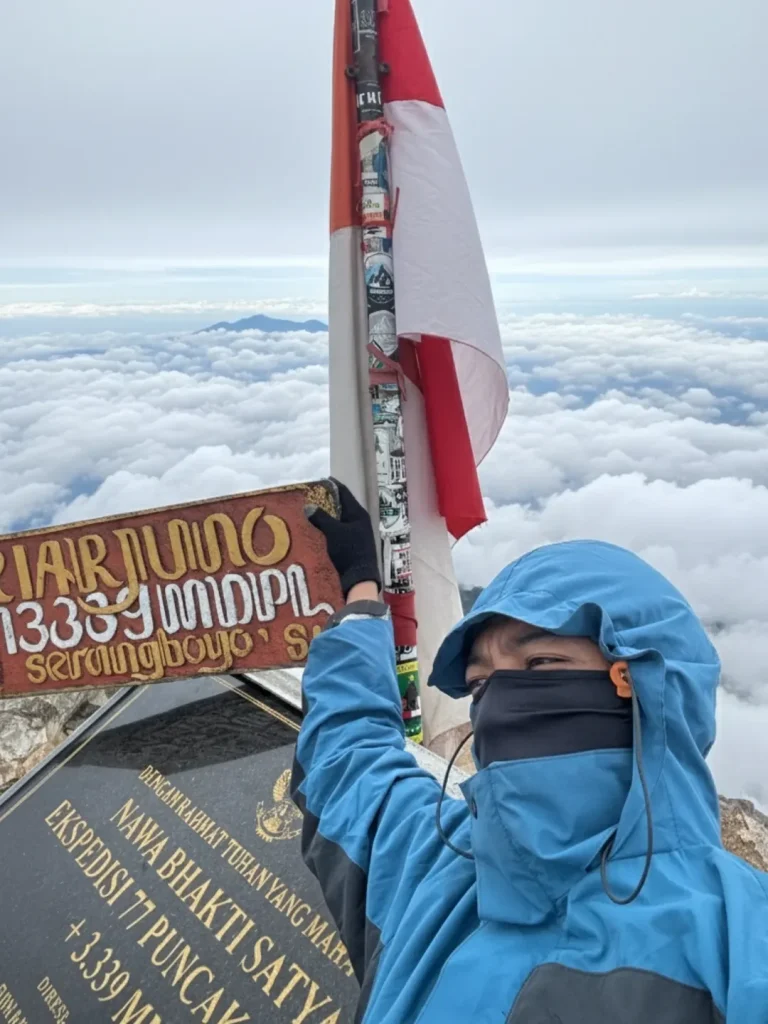 Itinerary Pendakian Gunung Arjuno (SC IG dicky_frnnda)
