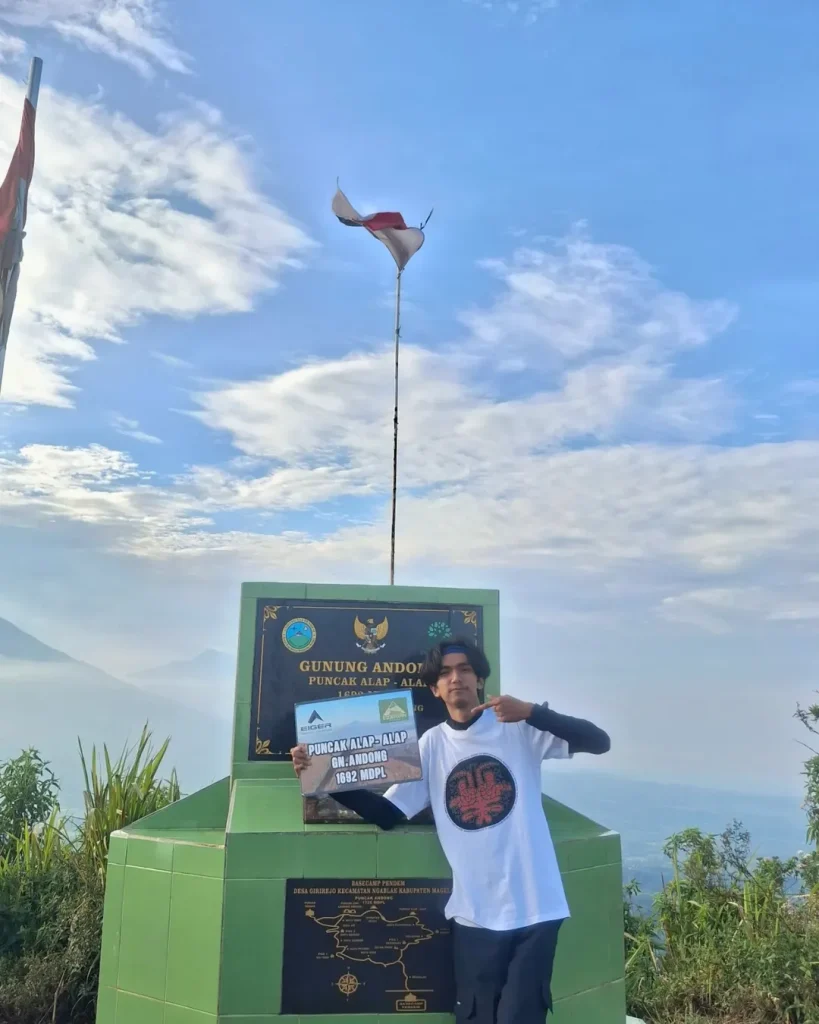Itinerary Pendakian Gunung Andong Alera Adventure (SC IG dewoaljibran_)