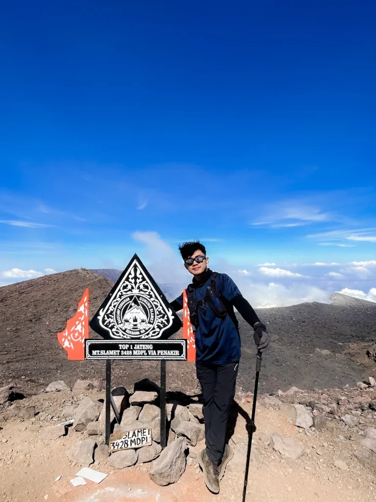 Itinerary Pendakian Gunung Slamet Via Dipajaya (SC IG fahmidris._)