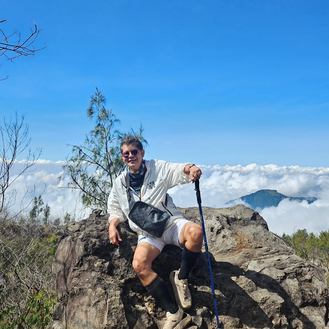 Rekomendasi Wisata Tawangmangu Pemandangan Gunung Lawu Alera Adventure Pemandangan indah Gunung Lawu dari kejauhan, Alera Adventure